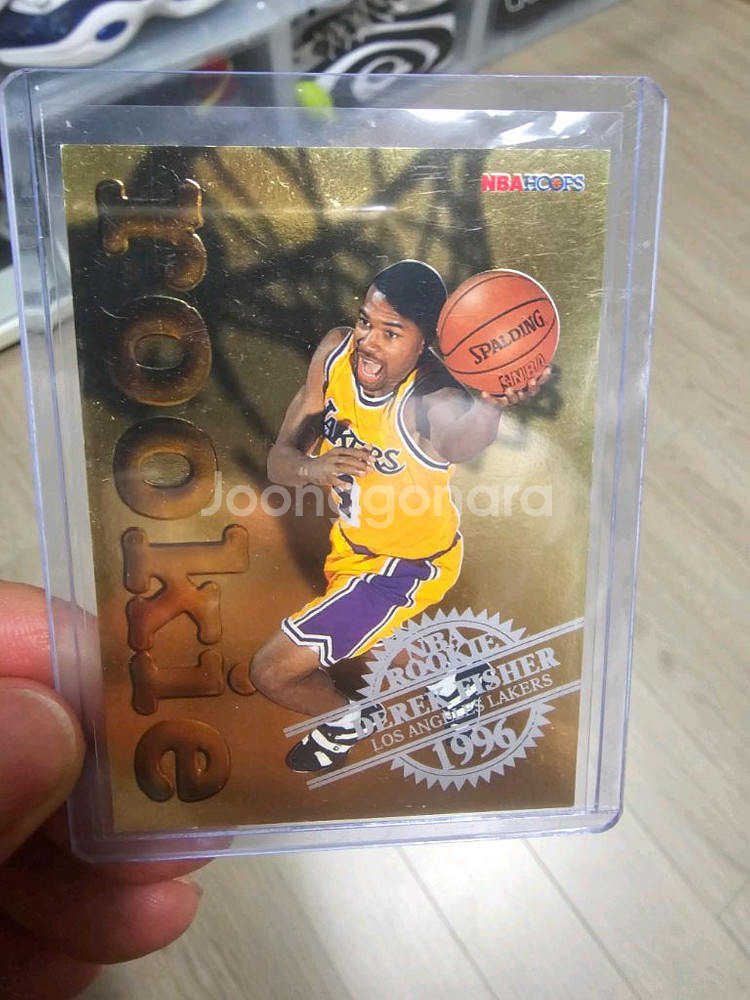 NBA 데릭 피셔 루키골드 한정카드--0