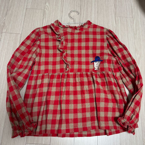리미떼두두 체크 블라우스 3xl 택포