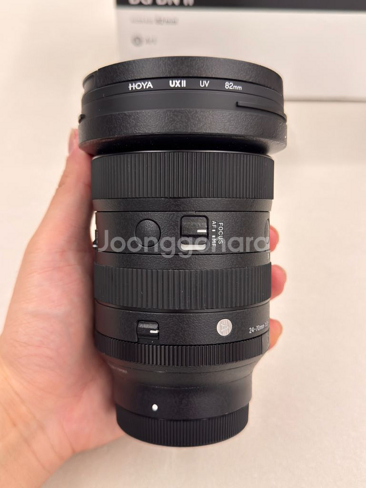 시그마 24-70mm F2.8 DG DN II 렌즈 팝니다--2