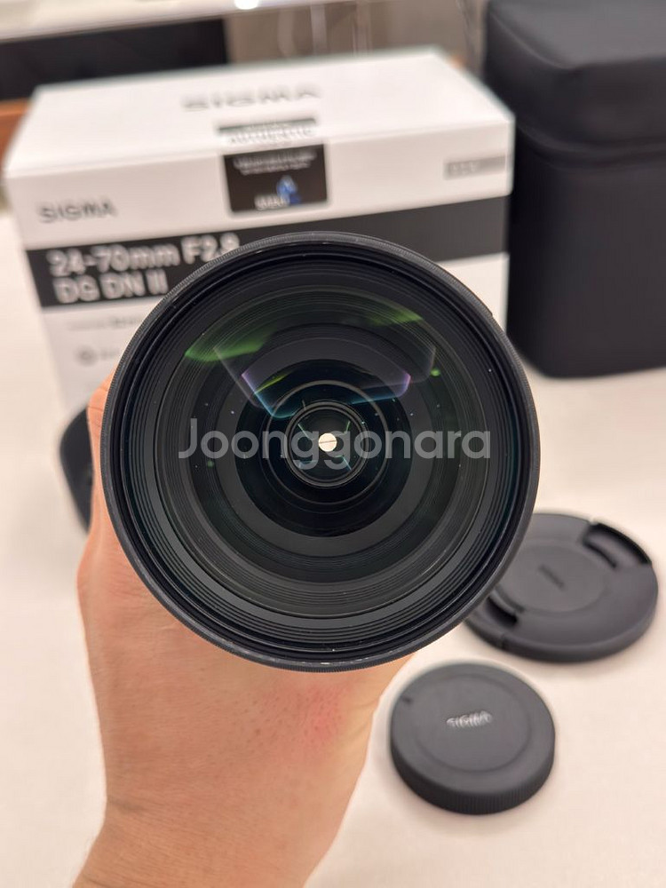 시그마 24-70mm F2.8 DG DN II 렌즈 팝니다--4