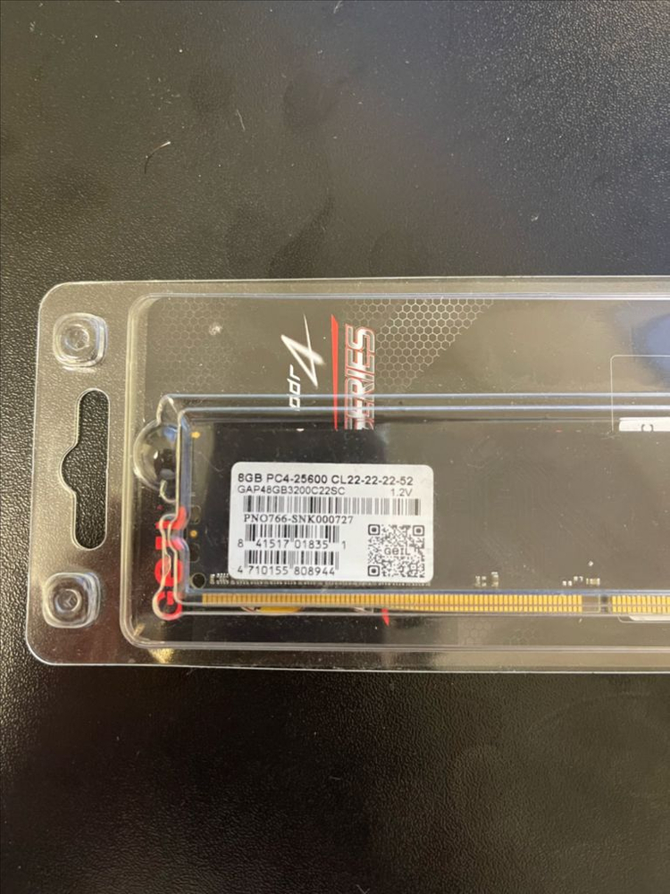 geil DDR4-25600 8GB 램 메모리 이미지