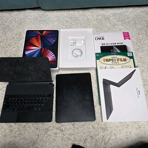 아이패드 프로 12.9 5세대셀룰러 256기가,매직 키보드(애플 정품)