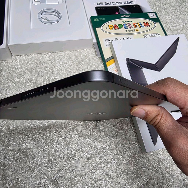 아이패드 프로 12.9 5세대셀룰러 256기가,매직 키보드(애플 정품)--5