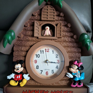 미키마우스 뻐꾸기 벽시계