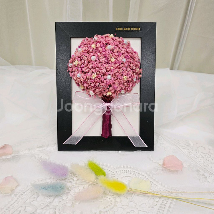 꽃다발 프레임 장식 세트--1