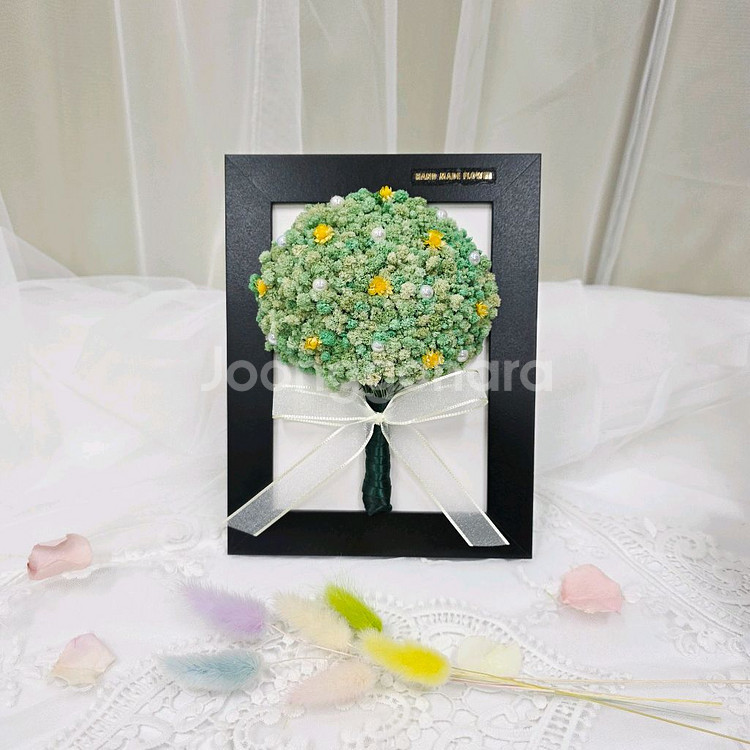 프리저브드플라워 액자--1