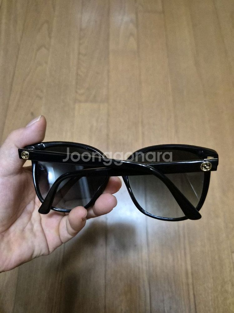 (정품) 구찌 GG 로고 선글라스 (명품 남자 여자 안경테)--1