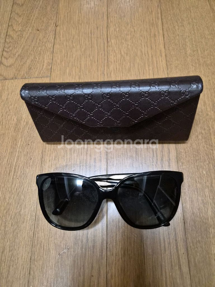 (정품) 구찌 GG 로고 선글라스 (명품 남자 여자 안경테)--2