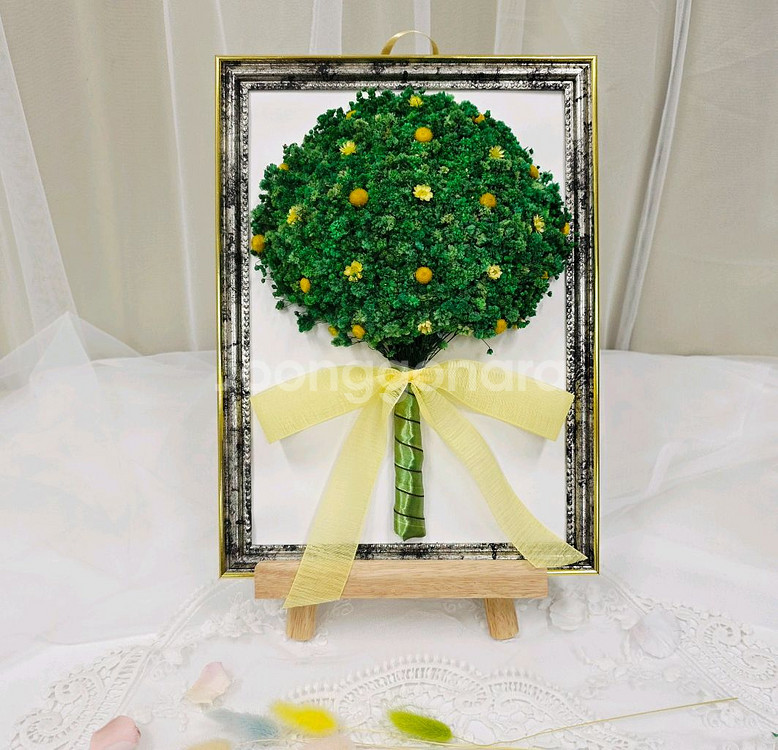 프리저브드플라워 액자--1