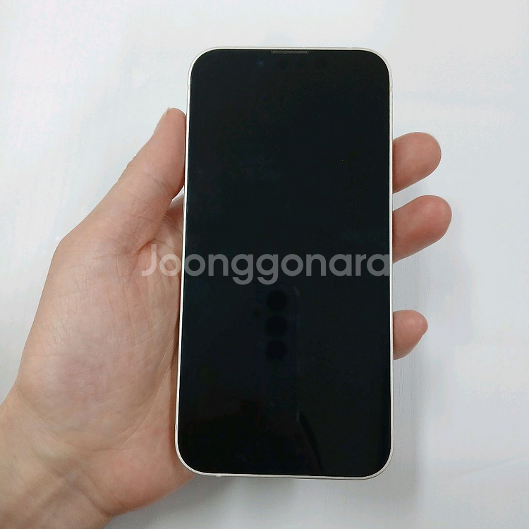 아이폰13미니 256기가 스타라이트 왕십리중고폰 공기계 알뜰폰 서브폰 택배가능--1