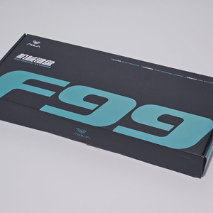 아우라 독거미 AULA F99 옐로우축 무선 키보드 풀박스 택포