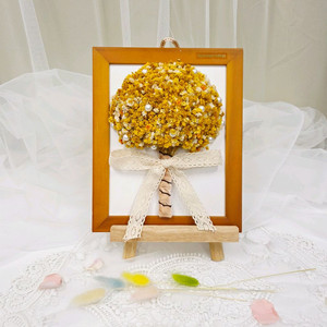 안개꽃 프리저브드 플라워 액자