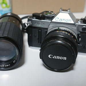 캐논 AE-1P (렌즈2개)입문용 세트품 팝니다