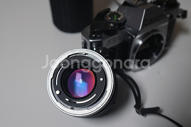 캐논 AE-1P (렌즈2개)입문용 세트품 팝니다--7