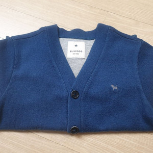 블루독 키즈 도톰 가디건(130사이즈)