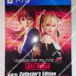 DOA5 LR 한글판 콜렉터즈 에디션 풀박스