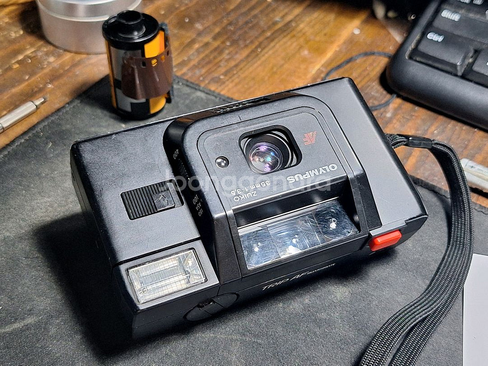 무료배송/올림푸스 Trip 빈티지 필름카메라 수동--0