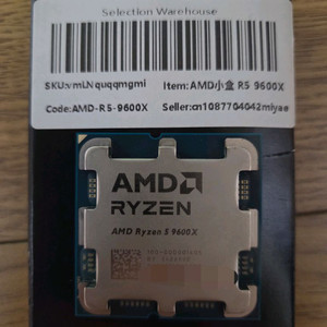 AMD 라이젠5 9600X