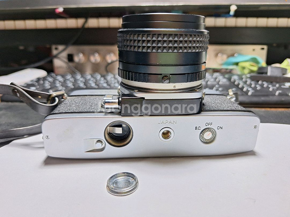 미놀타 srt super 필름카메라+렌즈+스트랩+렌즈캡 빈티지 레트로 로모 앤틱 감성 필카 인테리어--2