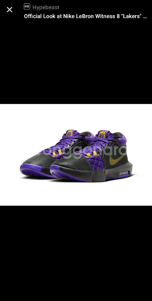 나이키 르브론 위트니스8 농구화 새상품 팝니다--0