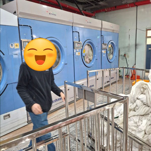 세탁공장 리조트 콘도 산업용세탁기100kg 업소용세탁기100kg 산업용 상업용 업소용건조기