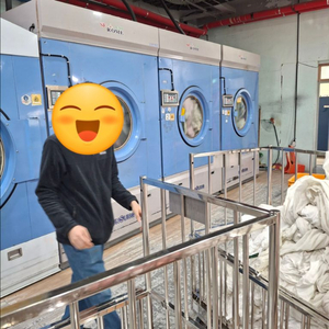 세탁공장 리조트 콘도 산업용세탁기100kg 업소용세탁기100kg 산업용 상업용 업소용건조기