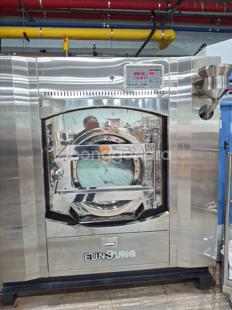 세탁공장 리조트 콘도 산업용세탁기100kg 업소용세탁기100kg 산업용 상업용 업소용건조기--3