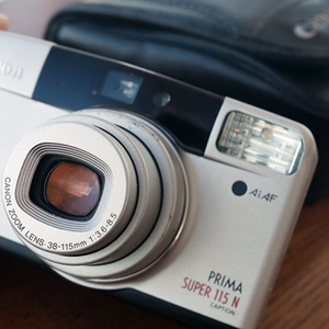 캐논 프리마슈퍼115N(오토보이 S) 캡션카메라 팝니다