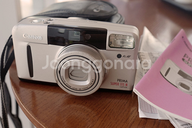 캐논 프리마슈퍼115N(오토보이 S) 캡션카메라 팝니다--1