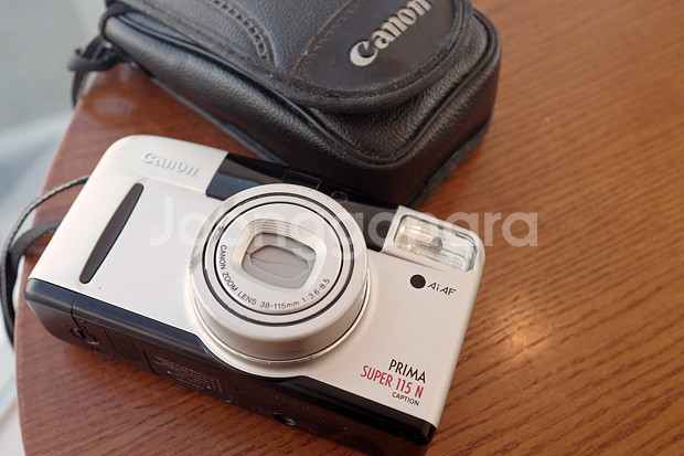 캐논 프리마슈퍼115N(오토보이 S) 캡션카메라 팝니다--3