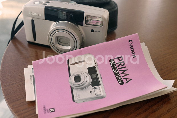 캐논 프리마슈퍼115N(오토보이 S) 캡션카메라 팝니다--2