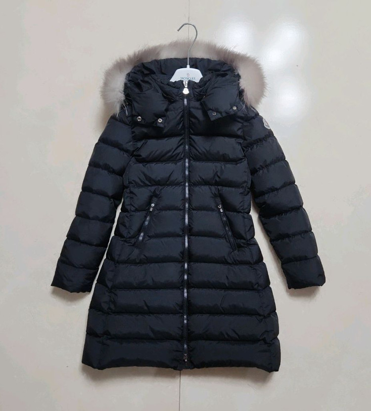 (몽클레어)키즈/아벨 롱패딩점퍼/블랙 10y--1