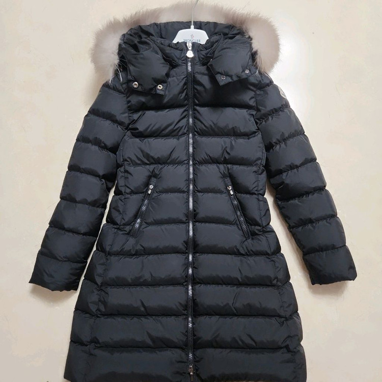 (몽클레어)키즈/아벨 롱패딩점퍼/블랙 10y--2