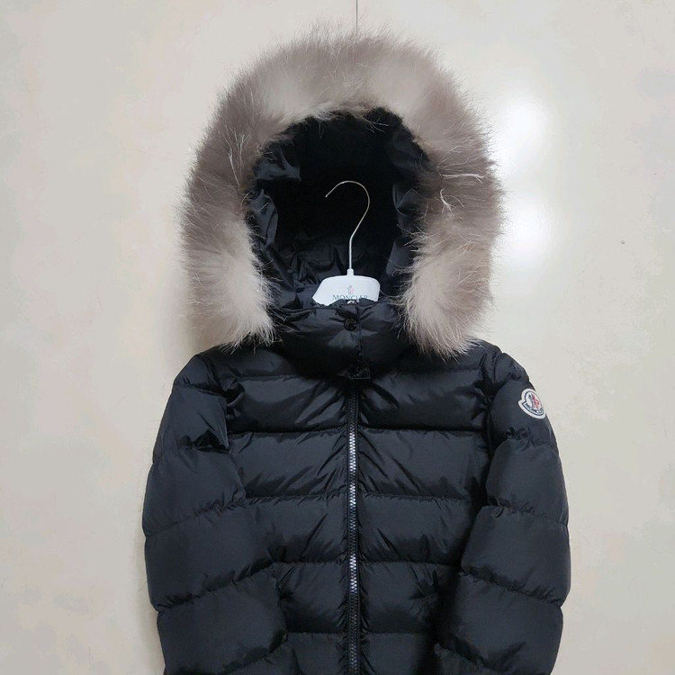 (몽클레어)키즈/아벨 롱패딩점퍼/블랙 10y--3