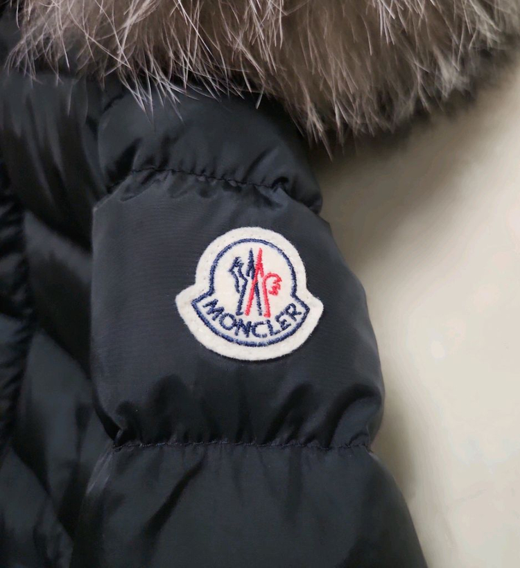 (몽클레어)키즈/아벨 롱패딩점퍼/블랙 10y--4