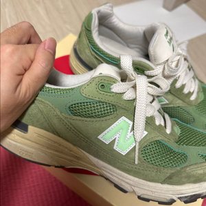 뉴발란스993 차이브 씨솔트 그린 260