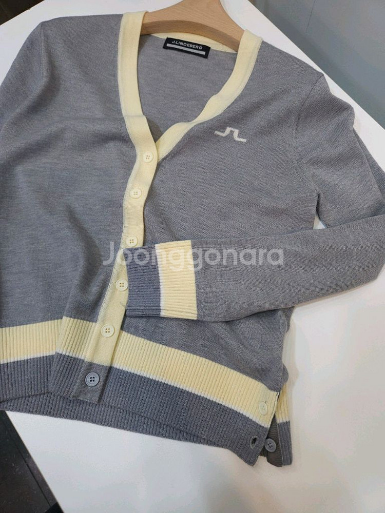 제이린드버그 여성 골프 니트 가디건--2