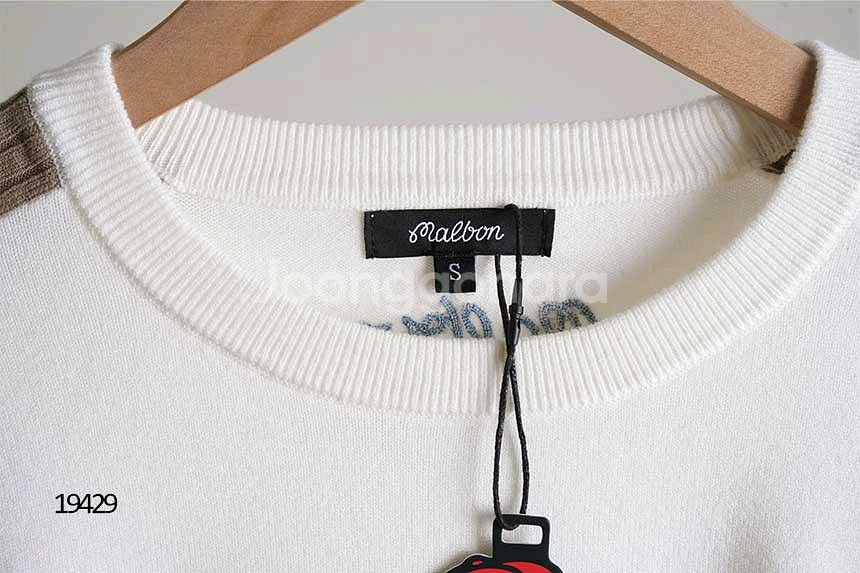 말본 여성 골프 니트 티셔츠--6