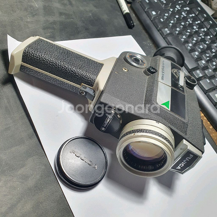 Fujica Single-8 Z450 8mm 무비카메라 영화용 필름카메라 비디오카메라 빈티지 레트로 인테리어 앤틱--0