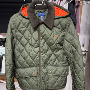 폴로 랄프로렌 보이즈 남녀공용 퀼팅 자켓 XL사이즈