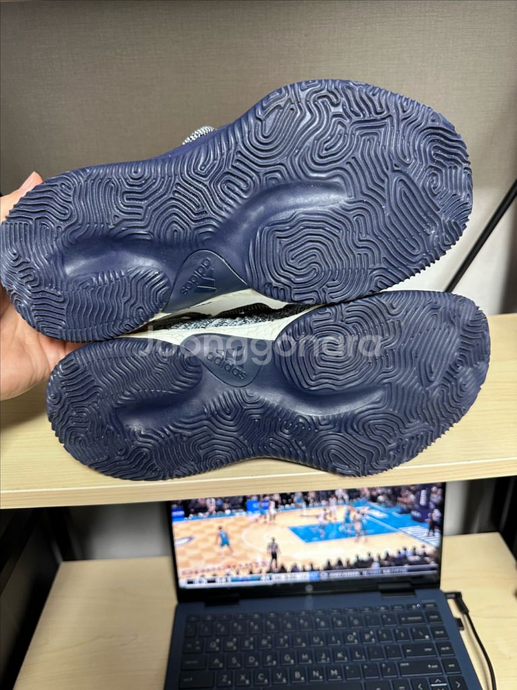 아디다스 크레이지 익스플로시브 270mm 농구화--3