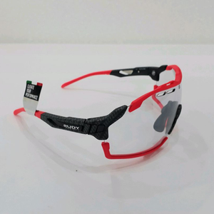 루디프로젝트 컷라인 카보니움_레드 플루오 /미러변색