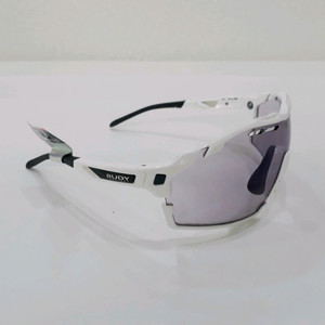 루디프로젝트 컷라인 화이트_화이트-블랙 /퍼플 미러변색