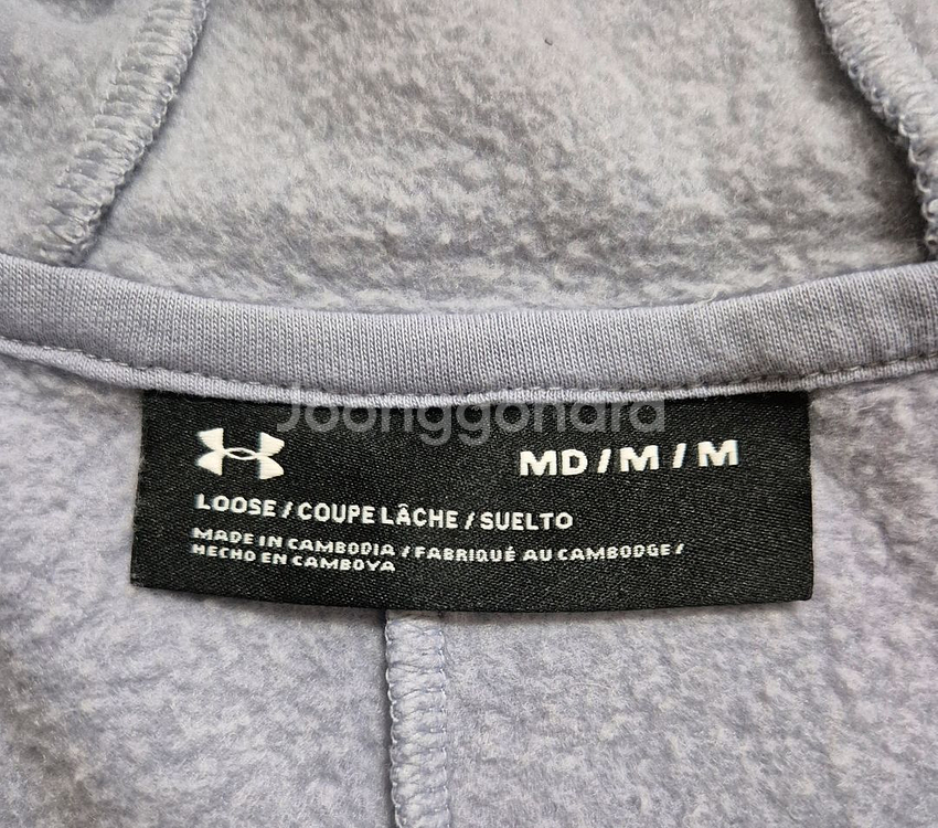 언더아머 후드집업(여성용)M--3