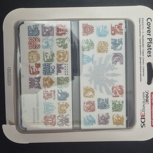 닌텐도 3ds 뉴작다수 커버플레이트 몬스터 헌터 (미개봉)