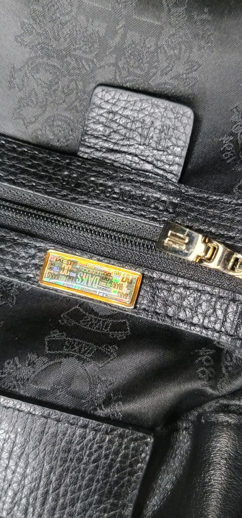 닥스 체크 복조리 숄더백--3