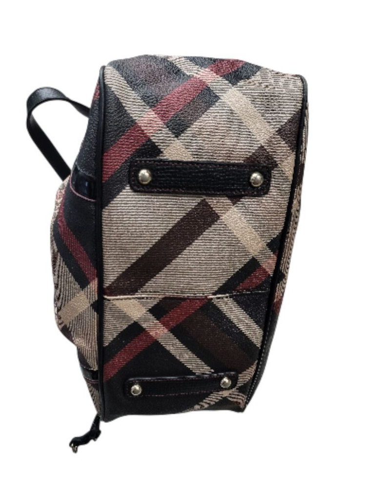 닥스 체크 복조리 숄더백--4