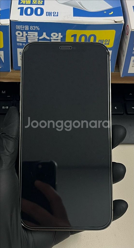 아이폰12프로 128G 그레이 S급!--0