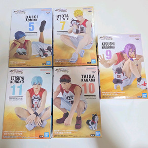 쿠로코의농구 피규어 5종 일괄 (미개봉) 이미지