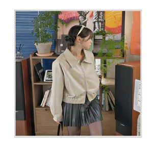 리리앤코 레더 자켓 이미지